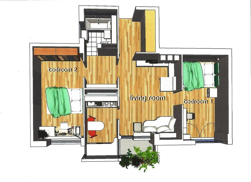 Apartment Spacious Liman Нови-Сад Экстерьер фото